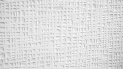 White abstract square geometric wall texture background banner panorama