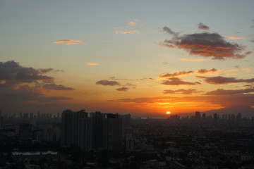 manila sunset