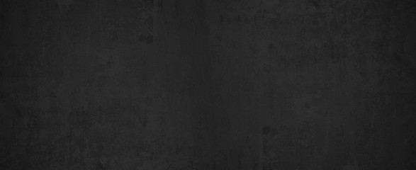 black stone concrete texture background anthracite panorama banner long	