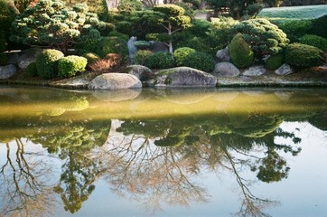 Fototapeta na wymiar Jardin japonais de Toulouse