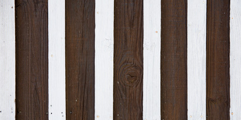 White brown old wood texture wall striped background of wooden plank