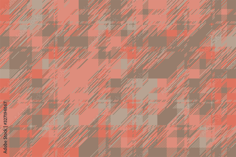 Poster modern glitch background. color geometric abstract pattern vector.