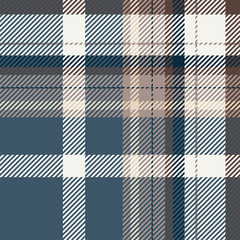 Tartan scotland seamless plaid pattern vector. Retro background fabric. Vintage check color square geometric texture.