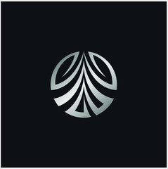 initial A luxury for the design vector business