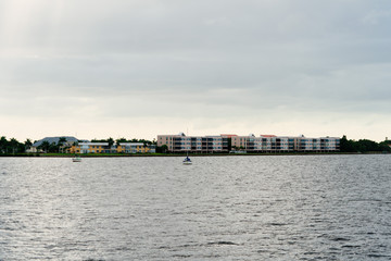 the peace river at Punta Gorda and Port Charlotte