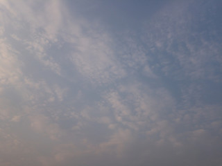 Obraz premium sky in the evening, sunset