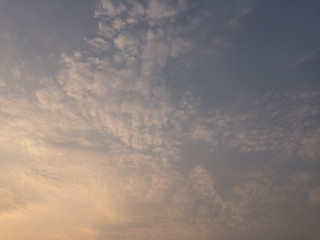 Obraz premium sky in the evening, sunset