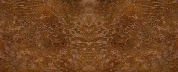 Brown orange abstract rusty stone metal texture background banner panorama