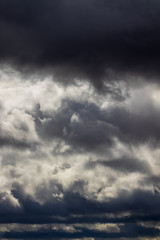 Fototapeta premium dramatic sky with clouds