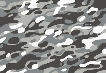Vector illustration of a military camouflage background template