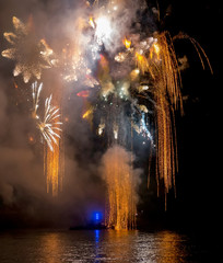 Rhein in Flammen bei Oberwesel