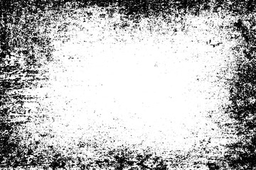 Fototapeta premium Czarno-białe grunge tekstur. Streszczenie tło monochromatyczne