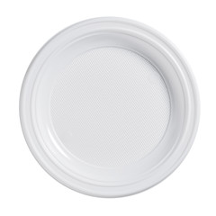 Disposable plastic plate