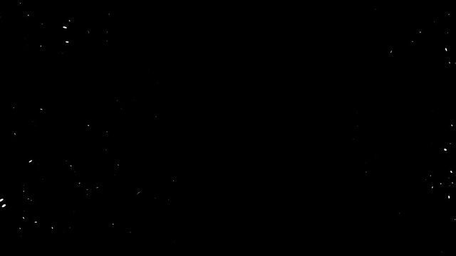 Abstract futuristic transition masks. Black and white animated moving graphics for changing backgrounds. Dynamic monochronous patterns for vivid and outstanding transitions