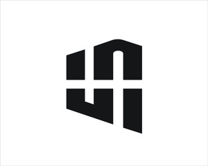 u and k logo letter designs