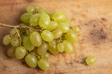Uvas frutas frescas 