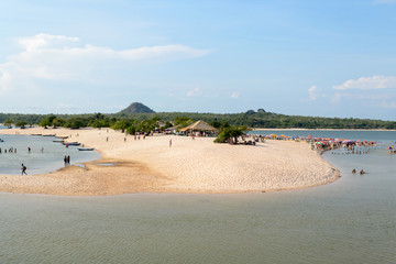 Alter do Chão, Pará, Santarém - State of Pará, Brazil, november 2019. A beautiful and famous...