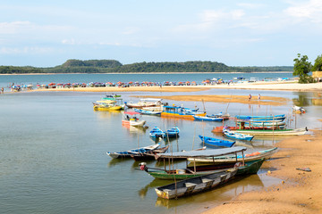 Alter do Chão, Pará, Santarém - State of Pará, Brazil, november 2019. A beautiful and famous...