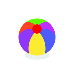 Obraz premium Color ball icon. Cartoon illustration of a color ball icon for an isolated web design with a white background. Vector illustration. EPS10