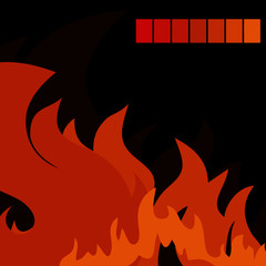 fire background yellow colors shades fire