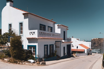 Fototapeta na wymiar A portuguese coastal town.