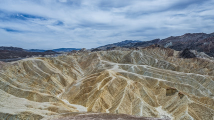 Landscape of Death Valley National Park in the morning United States