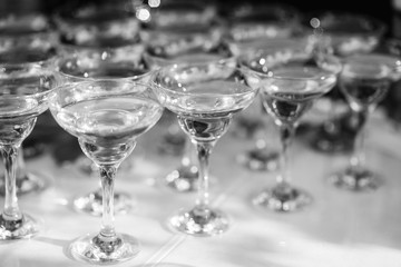 cocktail glasses for wine and champagne