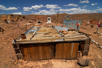 friedhof in den argentinischen anaden