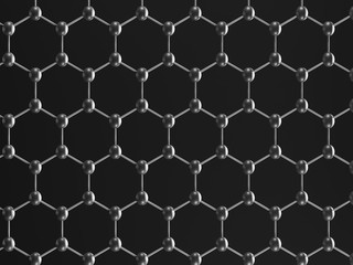 Graphene molecular structure