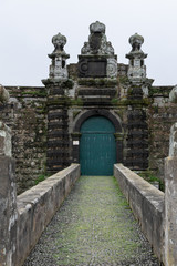 Fototapeta premium Stone Fortress in the Azores on Terciera 