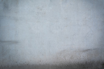 smooth dirty concrete wall background texture with  stains