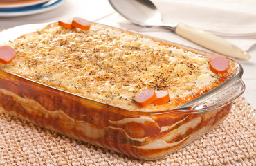 Lasanha de forno