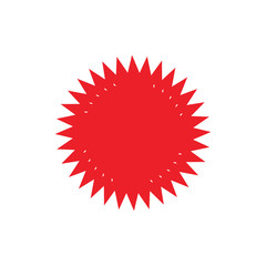 Abstract Sun logo design vector