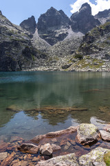 Summer view of The Scary Lake,Rila Mountain, Bulgaria