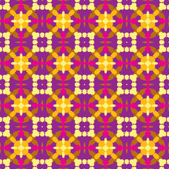 Seamless vector pattern. Background texture in geometric ornamental style.