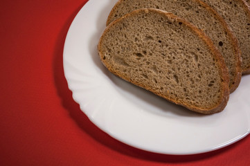 slice of homemade bread