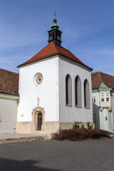 Naklejka premium Later Gothic St. Anna Chapel built around 1485 in Szekesfehervar.