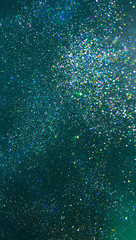 Teal holographic background