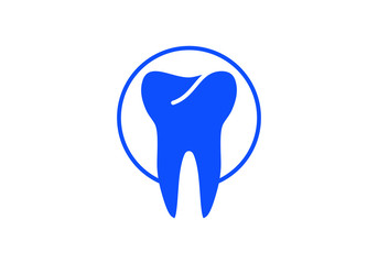 Dental Logo, Tooth dental logo, Dental Care Logo Inspiration Vector