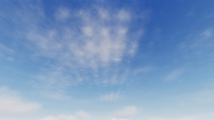 Obraz premium Cloudy blue sky abstract background, blue sky background with tiny clouds