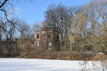 house in winter