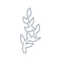 Set of flat flower icons in silhouette isolated on white. Simple retro designs in black and white.