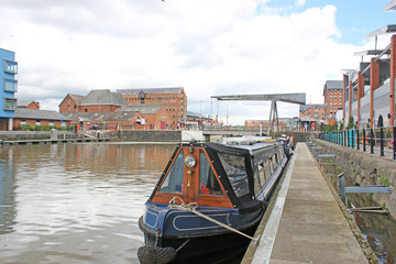 Gloucester Docks Canal Basin, England	