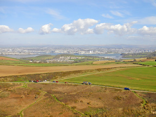 Obraz premium Rame peninsular, Cornwall 