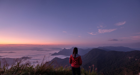 Fototapeta premium Travel and rest naturally on the weekends