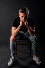 Attractive young model