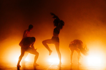 Modern ballet choreography