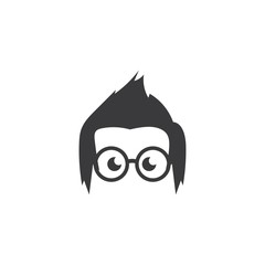 Fototapeta premium geek boy icon vector illustration design