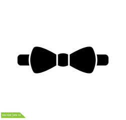 Fototapeta premium Tie icon vector logo template