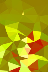 Yellow vivid polygonal vector background.  geometric vector illustration. creative design template